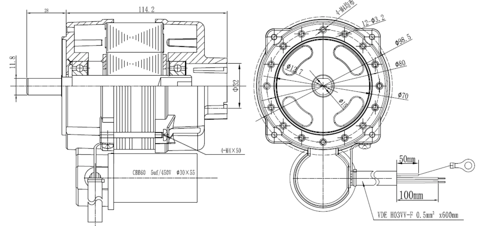 oil burner blower motor drawing oil burner blower motor drawing